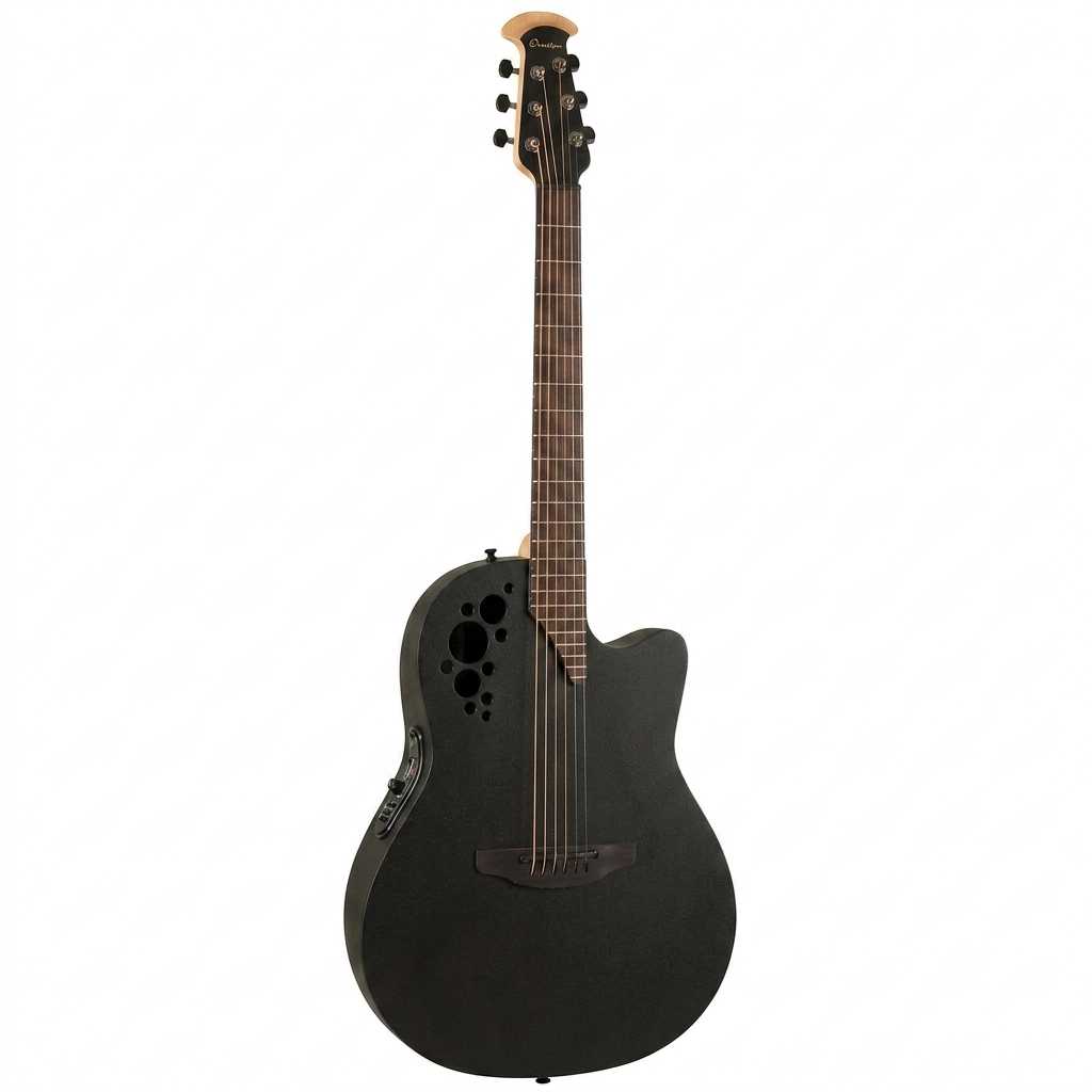 Serie Pro Elite 2078TX-5-G Color: Black Textured 6 Cuerdas