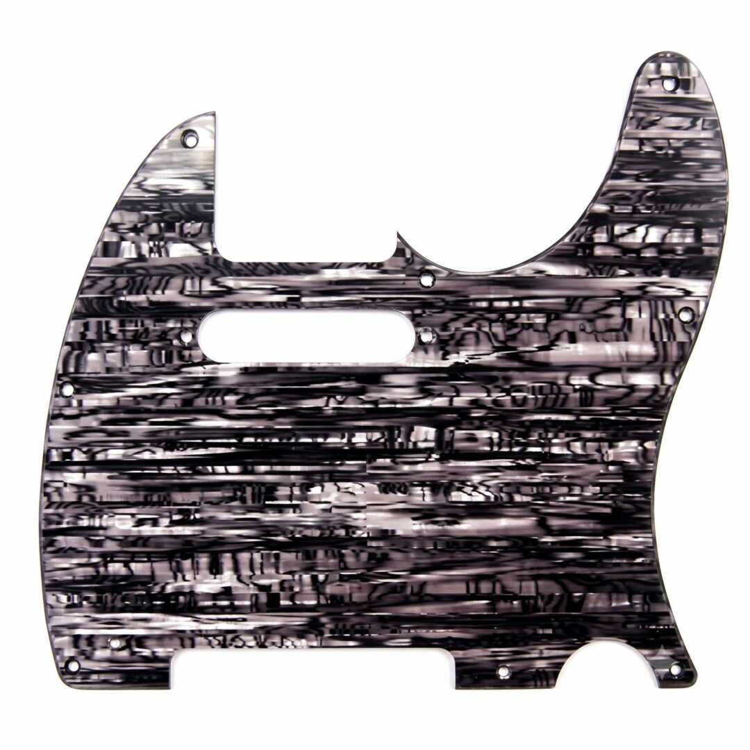 Mica para Guitarra Eléctrica estilo Telecaster, terminado lavanda aperlado.