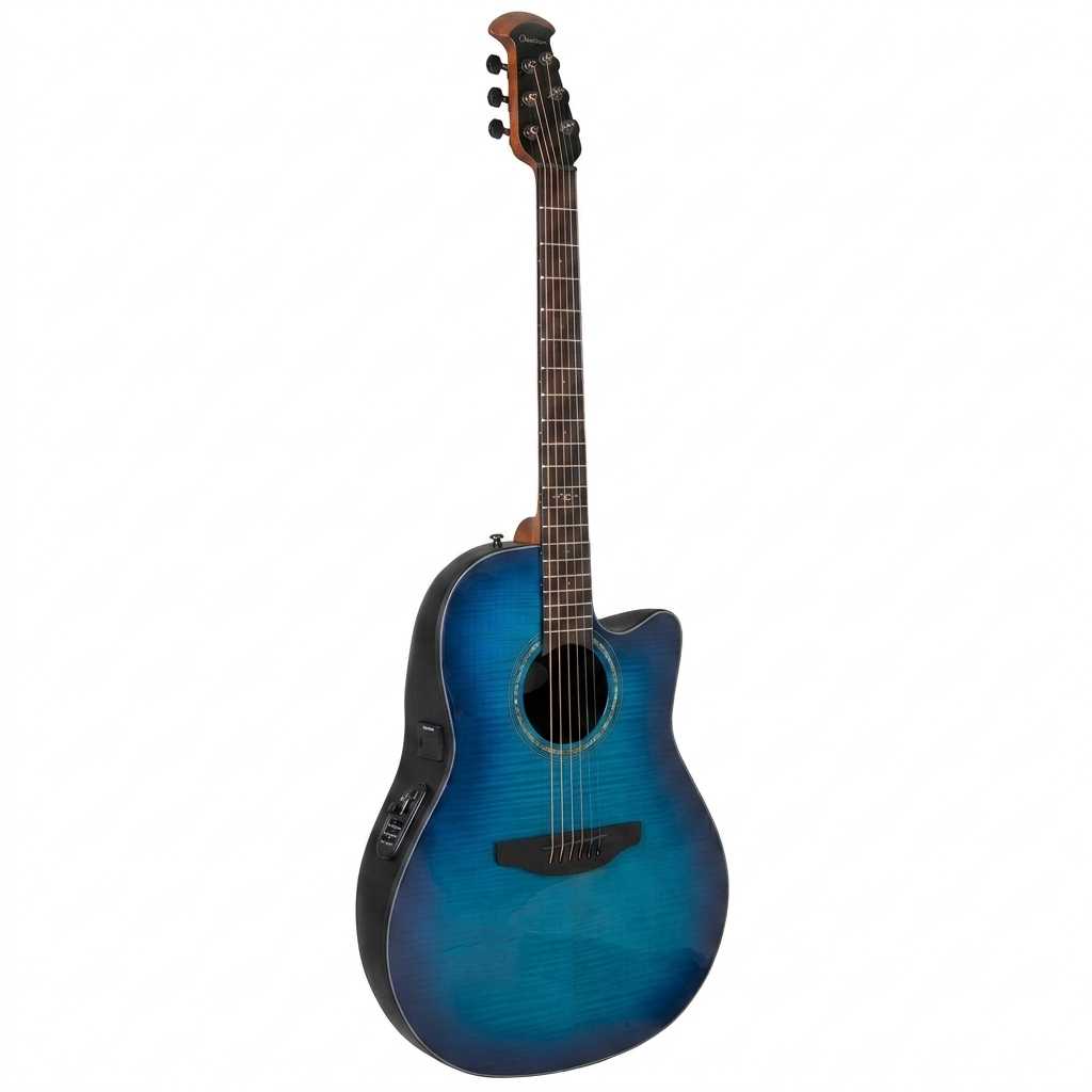 Celebrity Traditional Plus, CS24P-BLFL-G Color: BlueFlamedMaple