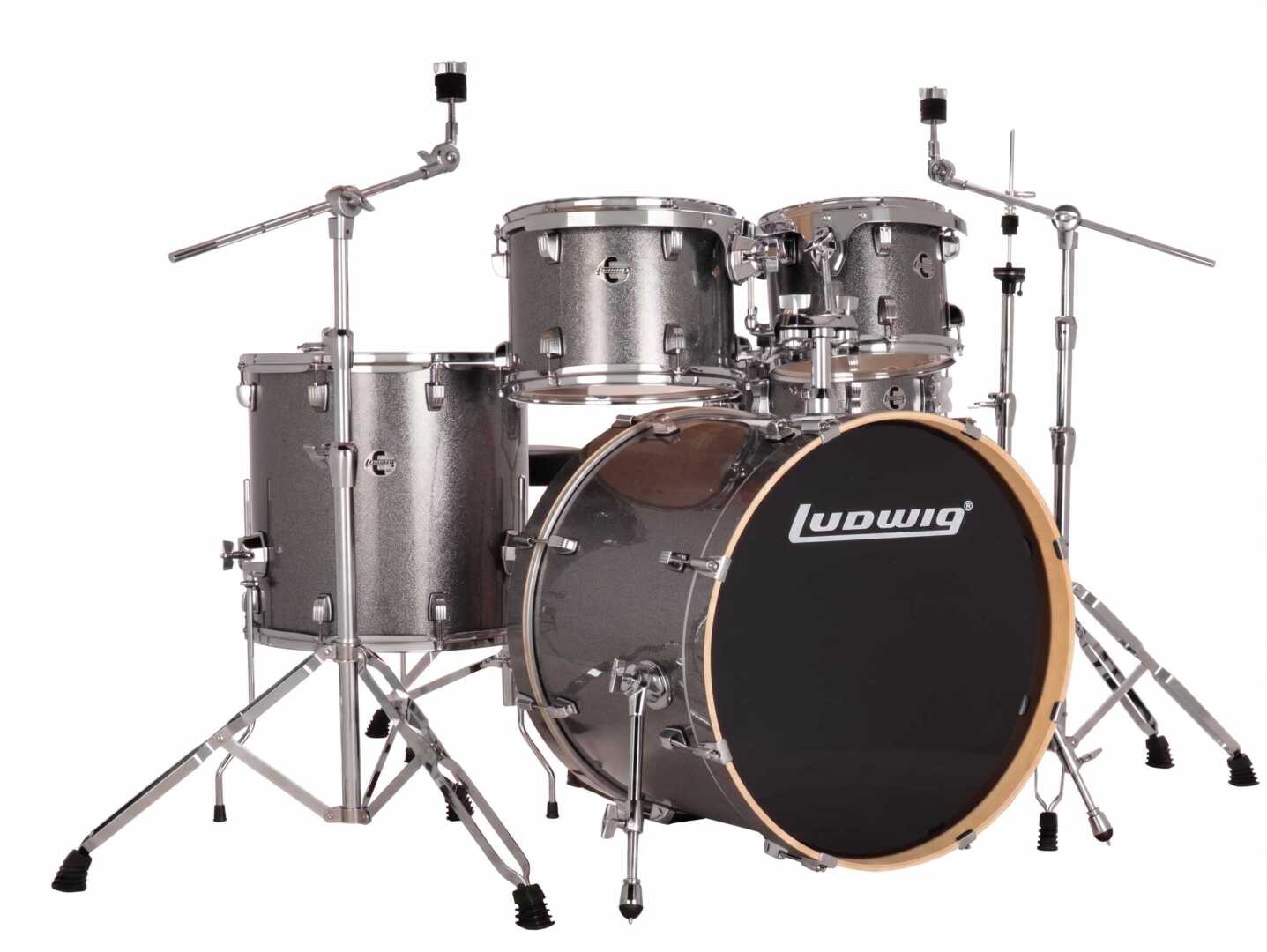 Batería Profesional Ludwig Evolution - Color Platinum