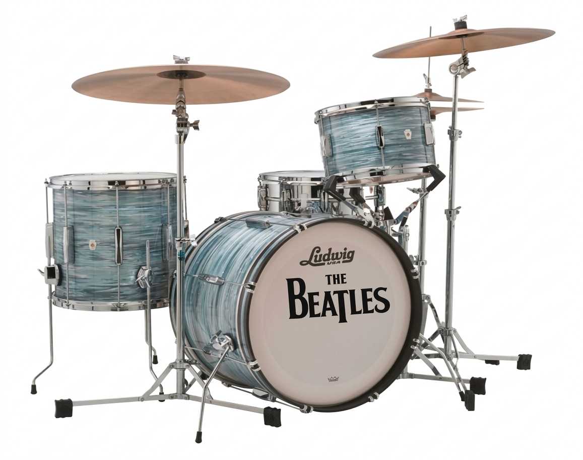 Classic Maple Downbeat-Vintage Blue Oyster