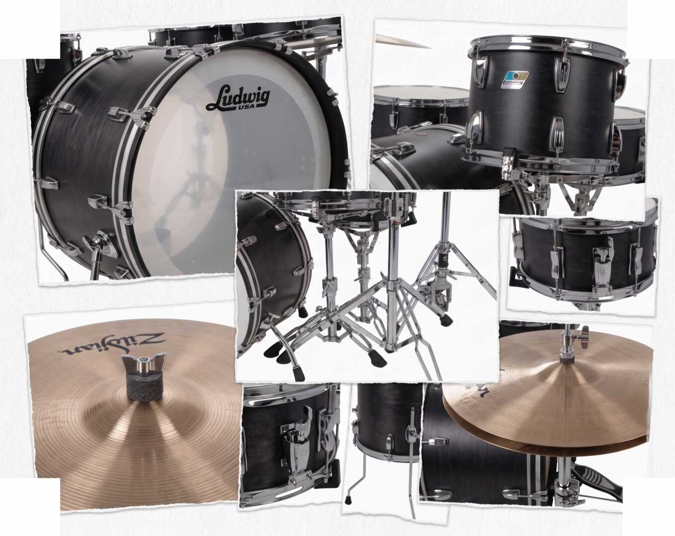 Classic Maple Fab Satin Charcoal