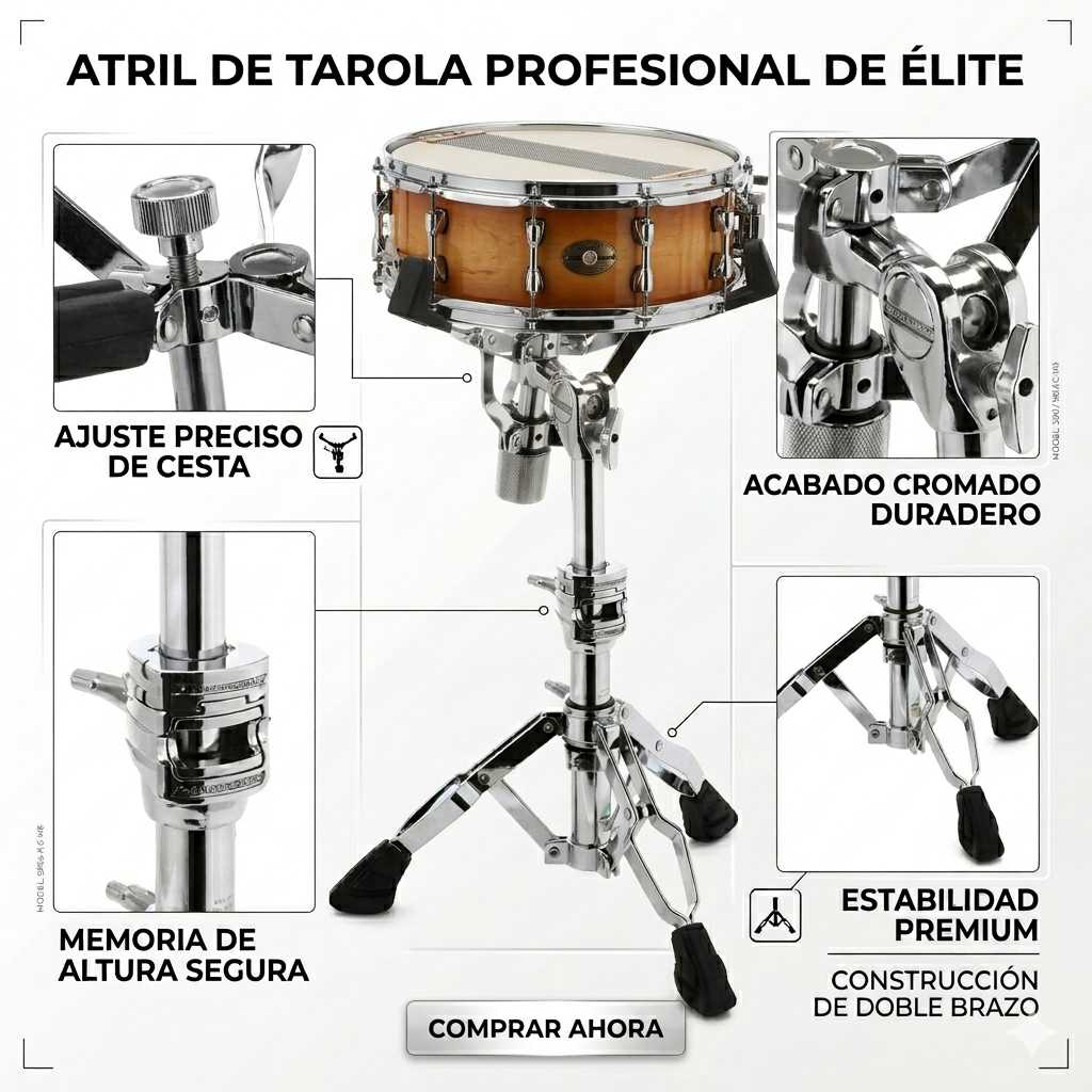 Atril para Tarola serie Atlas Pro