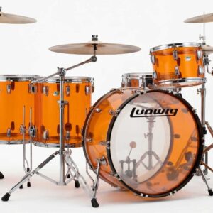 Bateía Ludwig Vistalite Zep Set - Ámbar