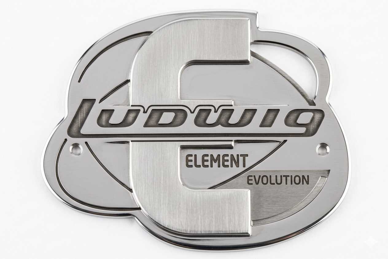 Bateria Ludwig - Evolution / Color Cherry - Imagen 3