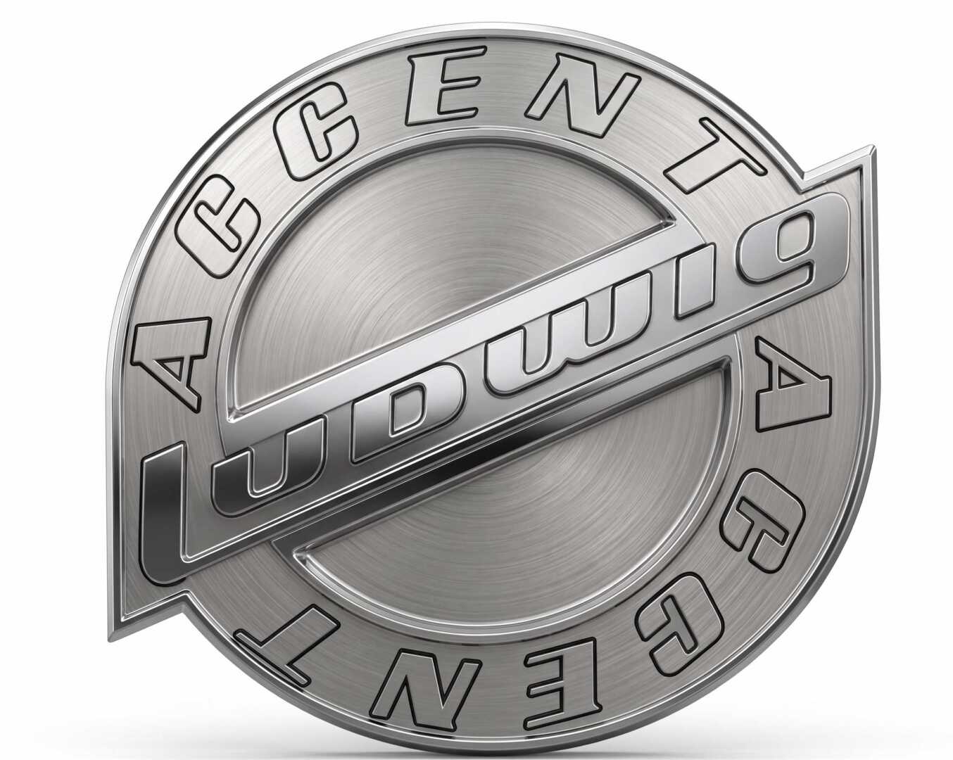 Bateria Ludwig - Accent / Color Plata Sparkle - Imagen 3
