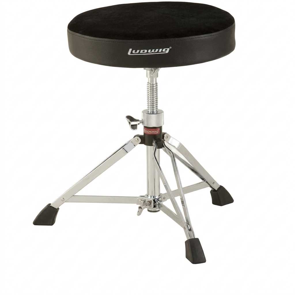 Asiento Reforzado de Doble Solera Para Baterista Lux
